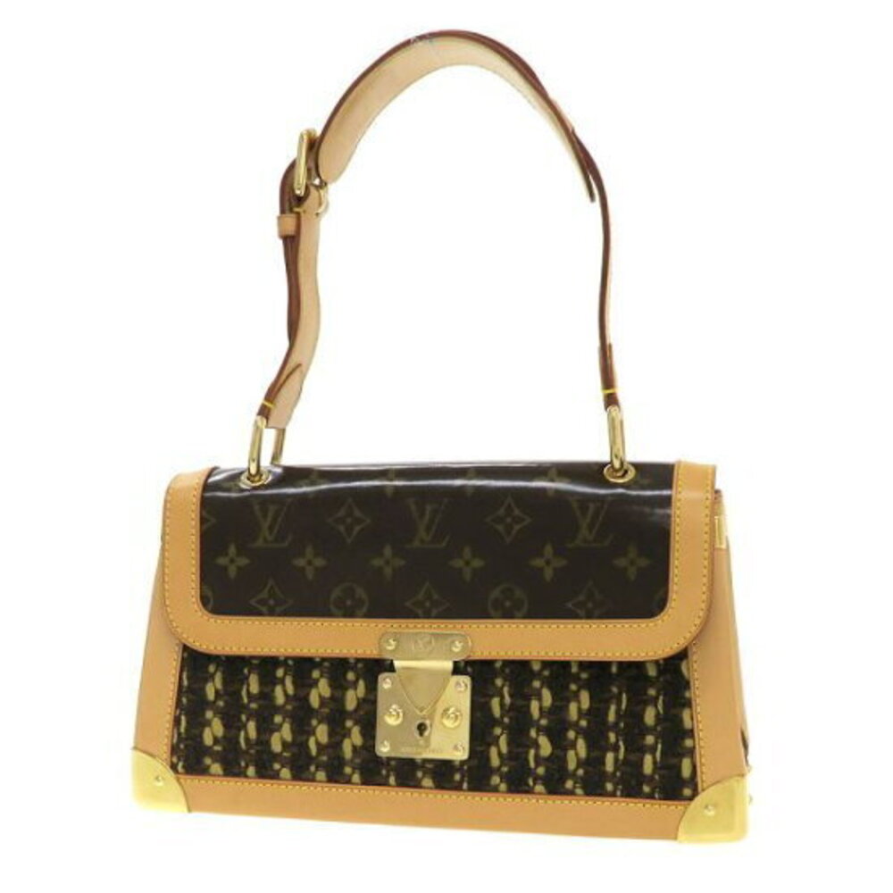 Louis Vuitton Limited Edition Monogram Tweedy Rabat shoulder bag Brown